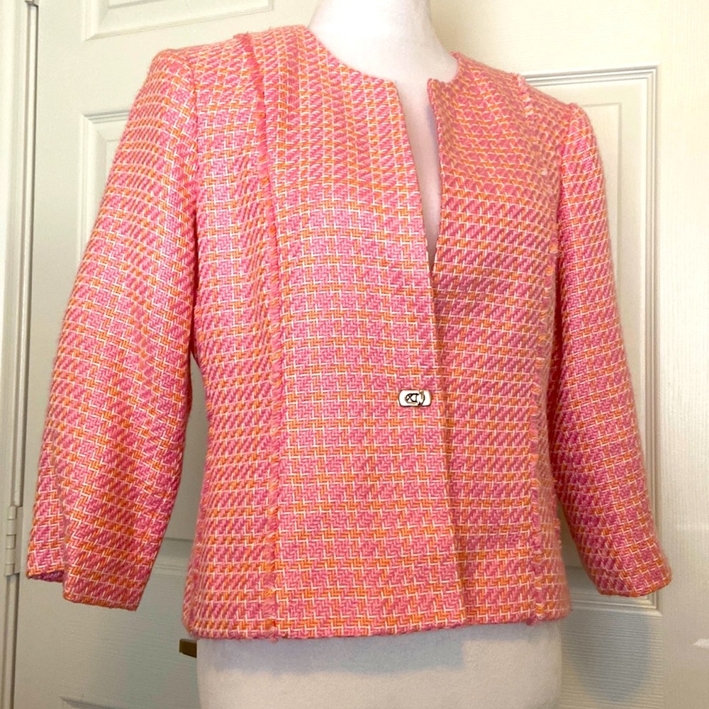 Sag Harbor Petite pink blazer size 6